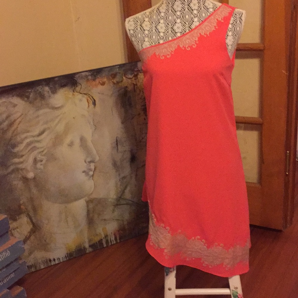 Coral C Luce Dress